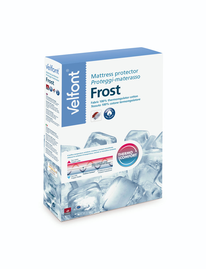 Velfont White Frost Temperature Control Mattress Protector