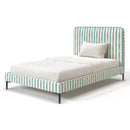 Urban Edge Custom Made Bed - The Pure Edit Tassa Stripe
