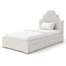 Whispering Willow Custom Made Trundle Storage Bed | Helmii