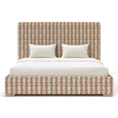 Corvin Custom Made Bed - The Pure Edit Telia Stripe