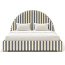 Custom Made Corby Bed - The Pure Edit Capri Stripe