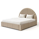 Custom Made Corby Bed - The Pure Edit Capri Stripe