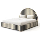 Custom Made Corby Bed - The Pure Edit Capri Stripe