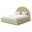 Custom Made Corby Bed - The Pure Edit Capri Stripe