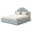 Versailles Custom Made Bed - The Pure Edit Telia Stripe
