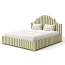 Versailles Custom Made Bed - The Pure Edit Capri Stripe