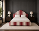 Versailles Custom Made Bed - The Pure Edit Capri Stripe