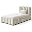 Urban Edge Custom Made Trundle Storage Bed - The Pure Edit Tassa Stripe