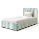 Urban Edge Custom Made Trundle Storage Bed - The Pure Edit Tassa Stripe
