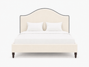 Custom Made Marlowe with piping Bed