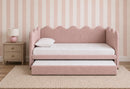 Soho Wave Custom Made Day Bed with Trundle