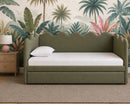 Soho Wave Custom Made Day Bed with Trundle
