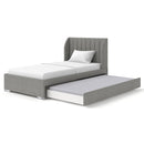 Blissful Haven Custom Made Bed Trundle Storage Bed | Helmii