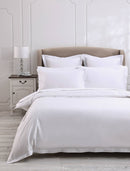 MUIR 300TC Cotton White Duvet Cover Set