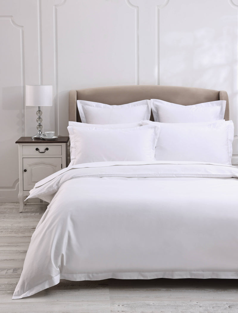 MUIR 300TC Cotton Pillowcase PC Pair - White
