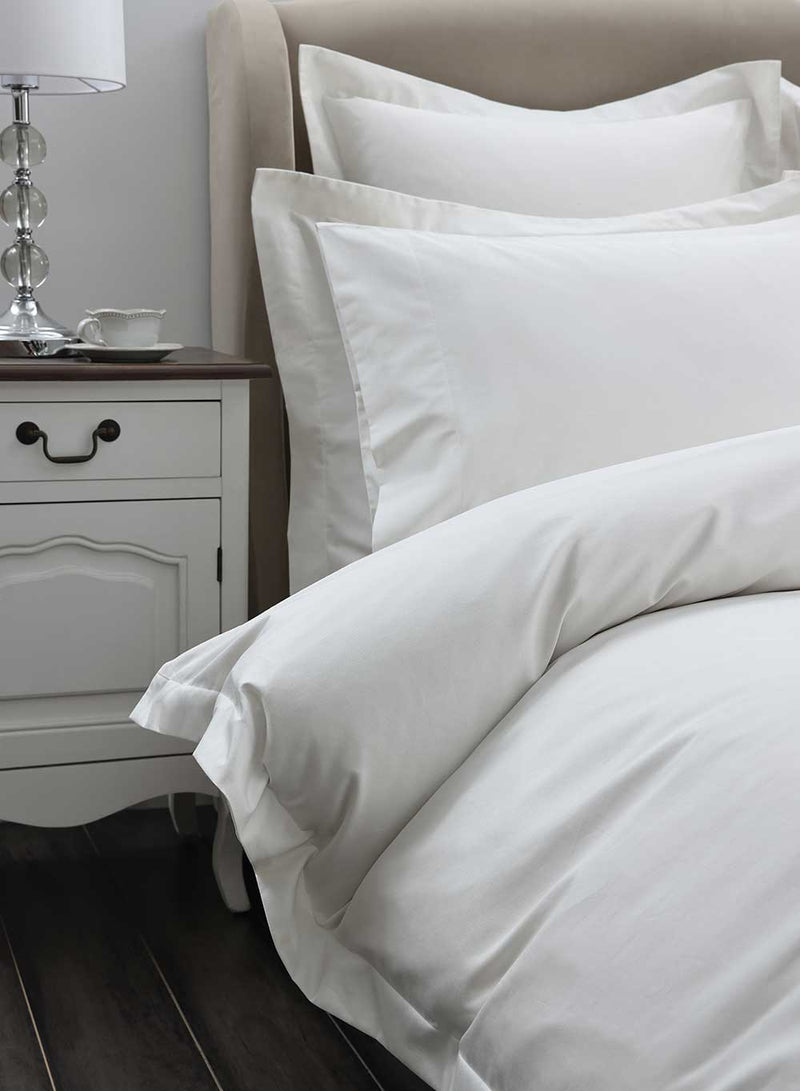 MUIR 300TC Cotton Pillowcase PC Pair - Ivory
