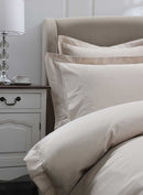 MUIR 300TC Cotton Duvet Cover Set Latte
