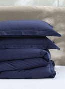 MUIR 300TC Cotton Fitted Sheet - Navy