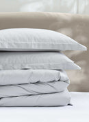MUIR 300TC Cotton Duvet Cover Set Silver