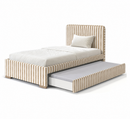 Urban Edge Custom Made Trundle Storage Bed - The Pure Edit Tassa Stripe