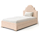 Whispering Willow Custom Made Trundle Storage Bed - The Pure Edit Tassa Stripe