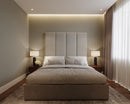 Vertical Wall Panel Headboard | Helmii