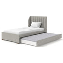 Blissful Haven Custom Made Bed Trundle Storage Bed | Helmii