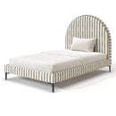 Cozy Cove Custom Made Bed - The Pure Edit Tassa Stripe