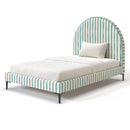 Cozy Cove Custom Made Bed - The Pure Edit Tassa Stripe