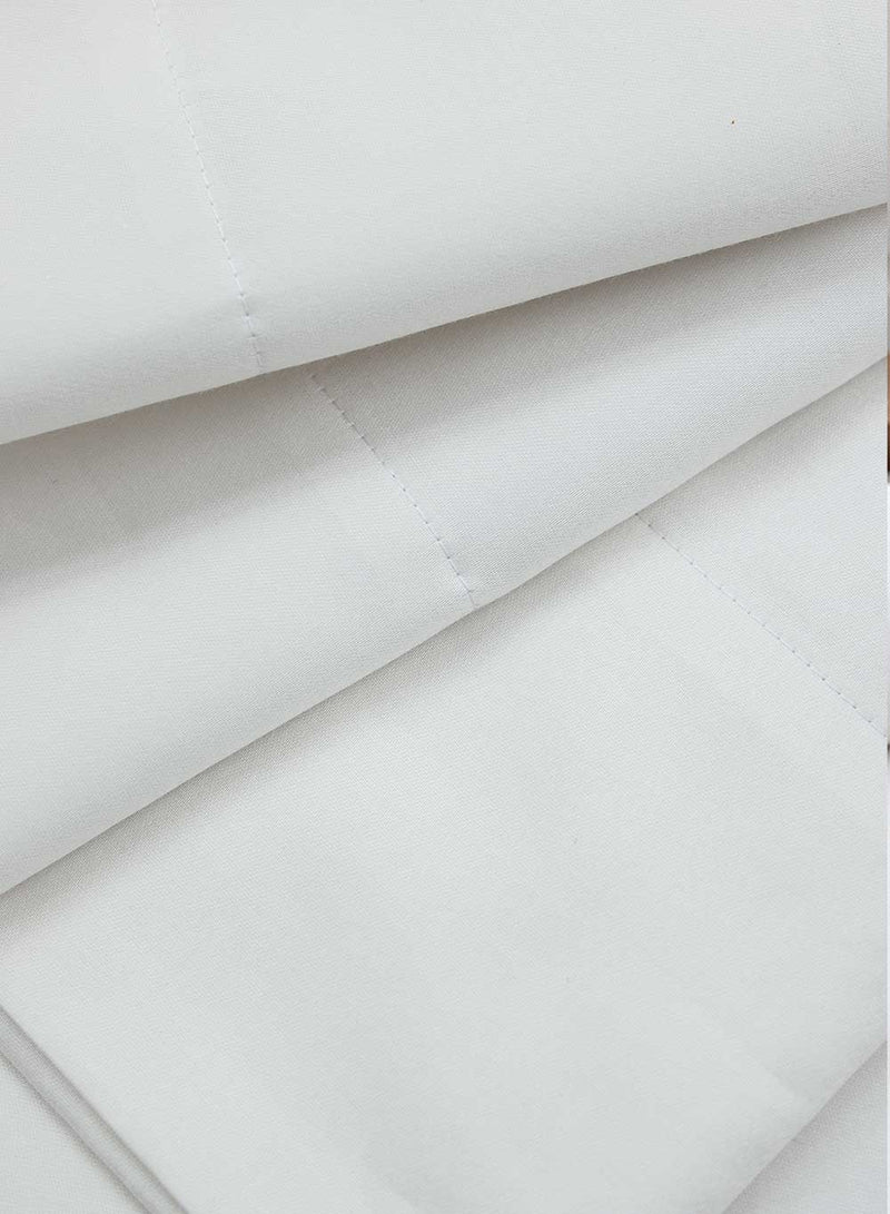 MUIR Luxury Hotel Quality 500TC Egyptian Cotton Flat Sheet - Ivory