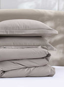 MUIR Luxury Hotel Quality 500TC Egyptian Cotton Oxford PC Pair - Taupe