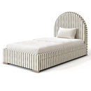 Cozy Cove Custom Made Trundle Storage Bed - The Pure Edit Tassa Stripe