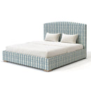 Custom Made Belsay Bed - The Pure Edit Telia Fabric
