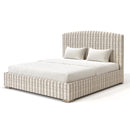 Custom Made Belsay Bed - The Pure Edit Telia Fabric