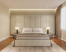 Vertical Wall Panel Headboard | Helmii
