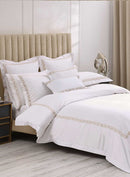 Ares Luxury Hotel Quality 500TC Duvet Cover Set - Champagne
