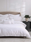 Ares Luxury Hotel Quality 500TC Duvet Cover Set - White