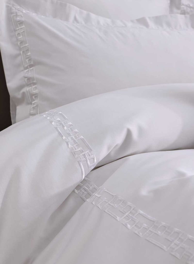 Ares Luxury Hotel Quality 500TC Oxford PC Pair - White
