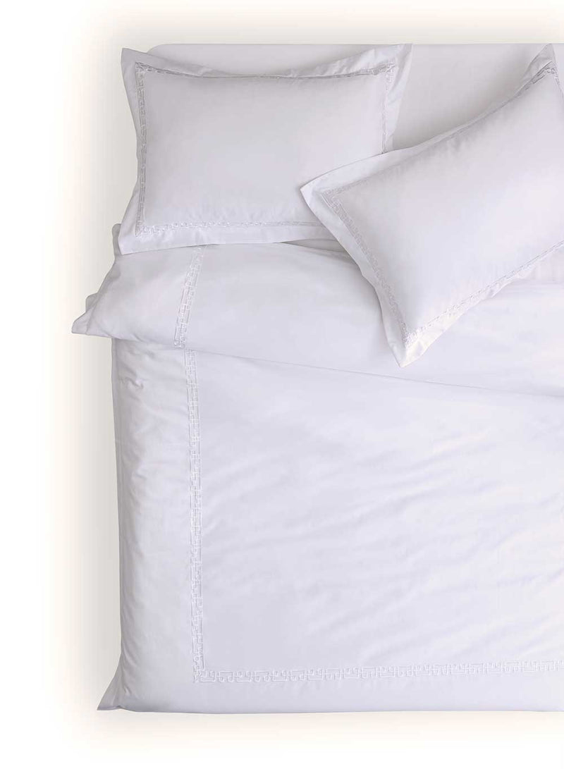 Ares Luxury Hotel Quality 500TC Duvet Cover Set - White