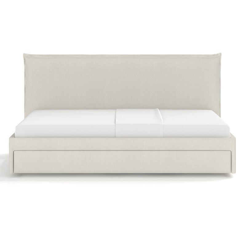 Bedford Custom Made Day Bed with Trundle Storage Bed | Helmii