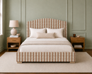 Custom Made Belsay Bed - The Pure Edit Telia Fabric