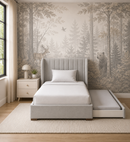 Blissful Haven Custom Made Trundle Storage Bed