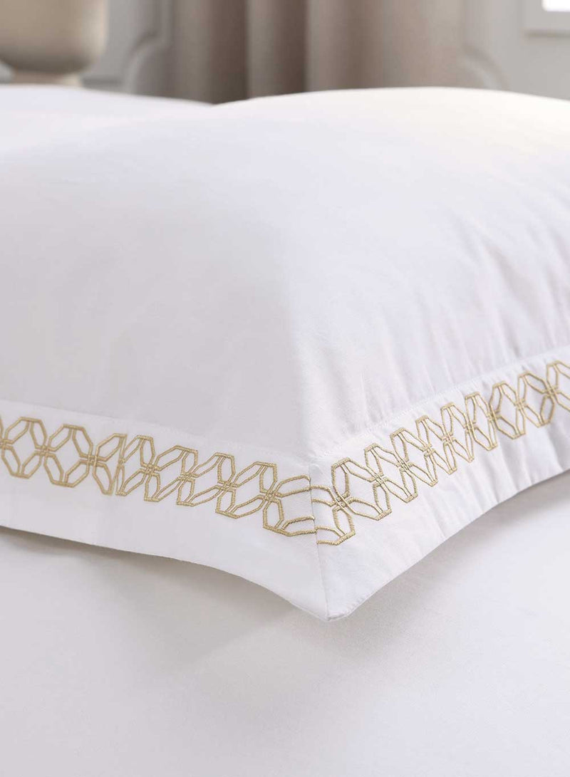 Cavendish Oxford Pillowcase Pair - Gold