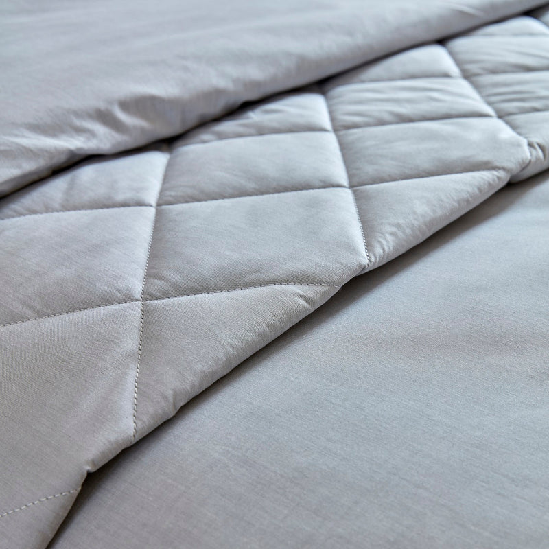 Christy Stornoway Chambray Duvet Cover Sets in Silver