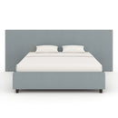 Corvin Wide Headboard Bed | Helmii