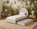 Cozy Cove Custom Made Trundle Storage Bed