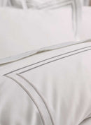 Empire Luxury Hotel Quality Duvet Cover Set 500TC- Silver