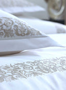 Fion Luxury Hotel Quality 500TC Oxford PC Pair - Taupe