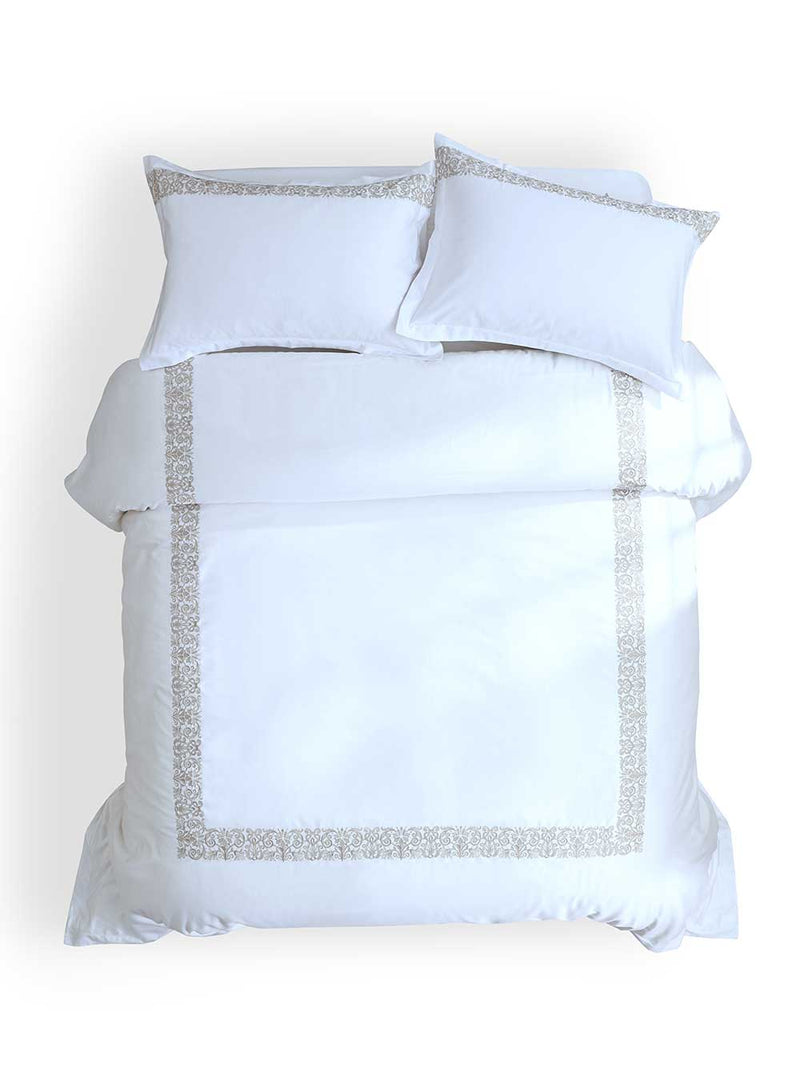 Fion Luxury Hotel Quality 500TC Duvet Cover Set - Taupe