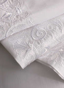 Fion Luxury Hotel Quality 500TC Oxford PC Pair - White